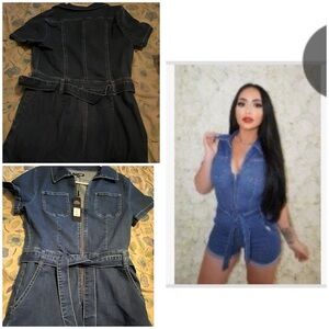 Women’s Jean Romper
